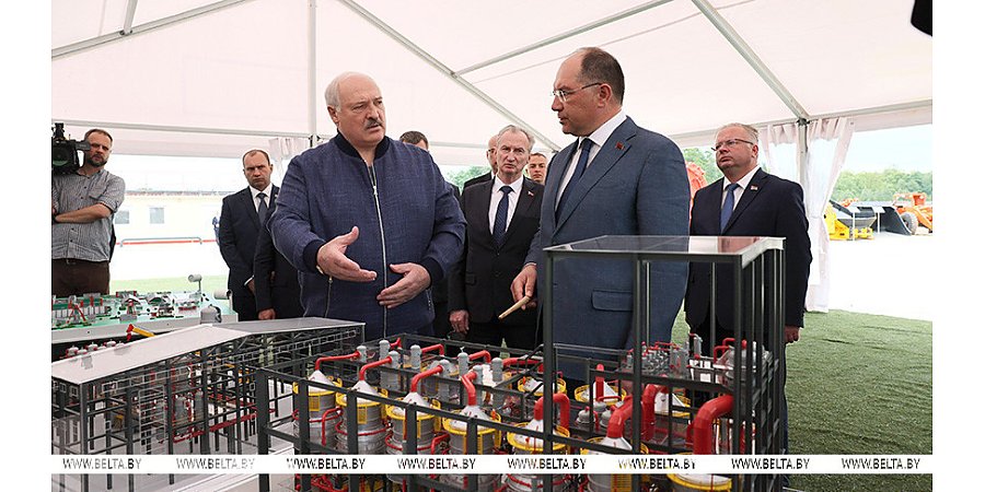 Александр Лукашенко о ГОКе в Любанском районе: сравнить эту стройку можно с атомной станцией