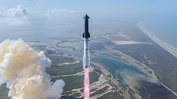 Самая большая ракета в истории человечества Starship выполнила испытательный полет