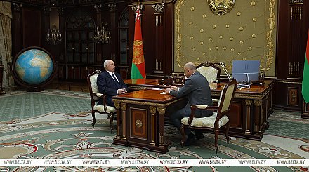 Ситуация в регионе, где проходит "линия мирного фронта". Александр Лукашенко принял с докладом Александра Рогожника