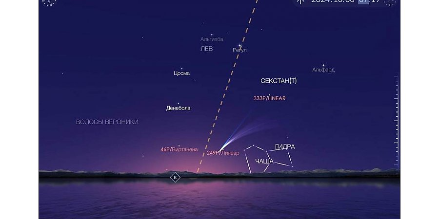 Через несколько дней над Землей пролетит очень яркая комета