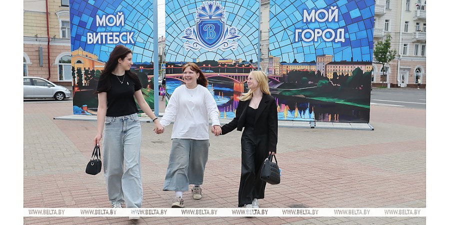 Новый облик приобрел фестивальный Витебск