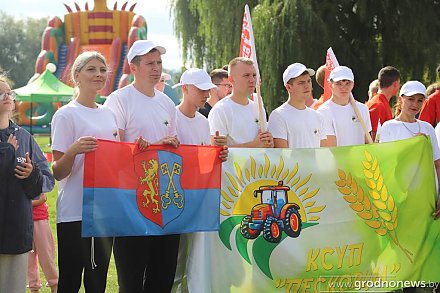 «Сельская эстафета» на областных «Дажынках» в Волковыске превратилась в настоящий праздник молодости, энергии и креатива