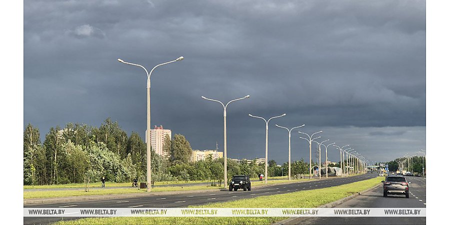 Оранжевый уровень опасности из-за сильного ветра объявлен в Беларуси на 13 июня